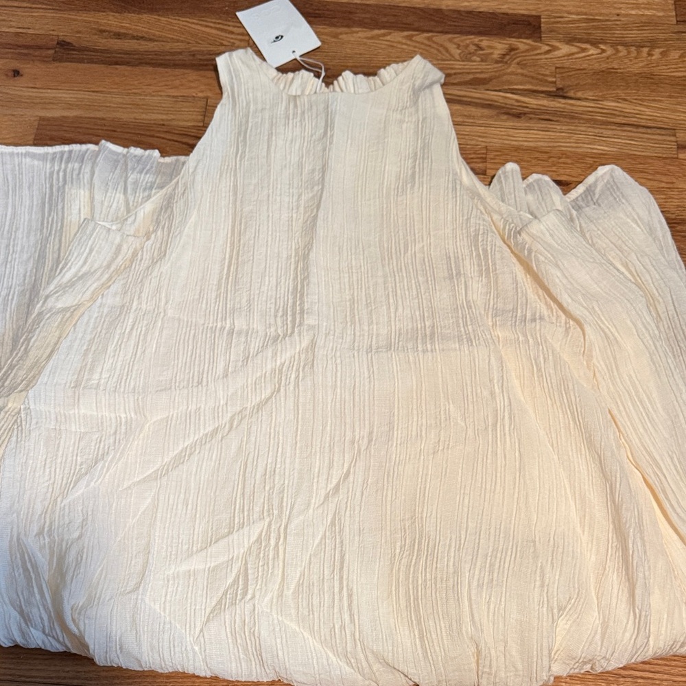 COS Cream Maxi Dress